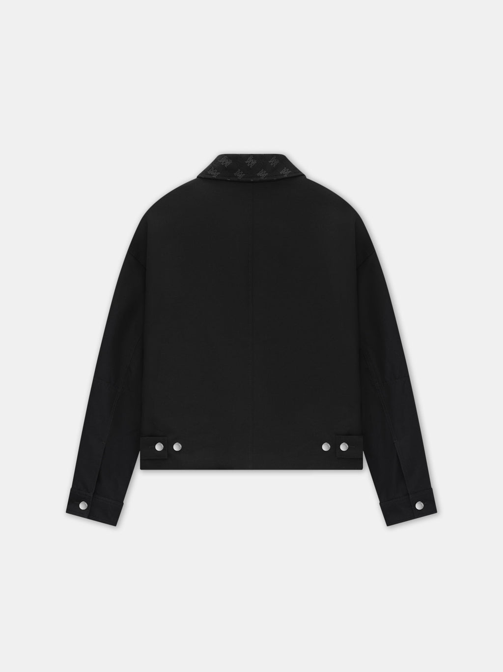 MA QUAD JACQUARD WORK JACKET - Black