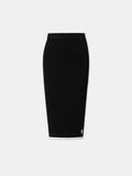 WOMEN - WOMEN'S MA MIDI SKIRT - Black