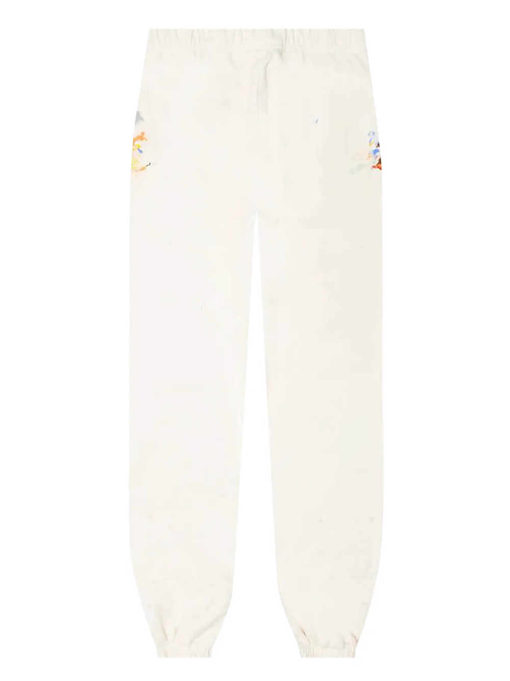 Gallery Dept GD Logo Hand Painted Joggers in White