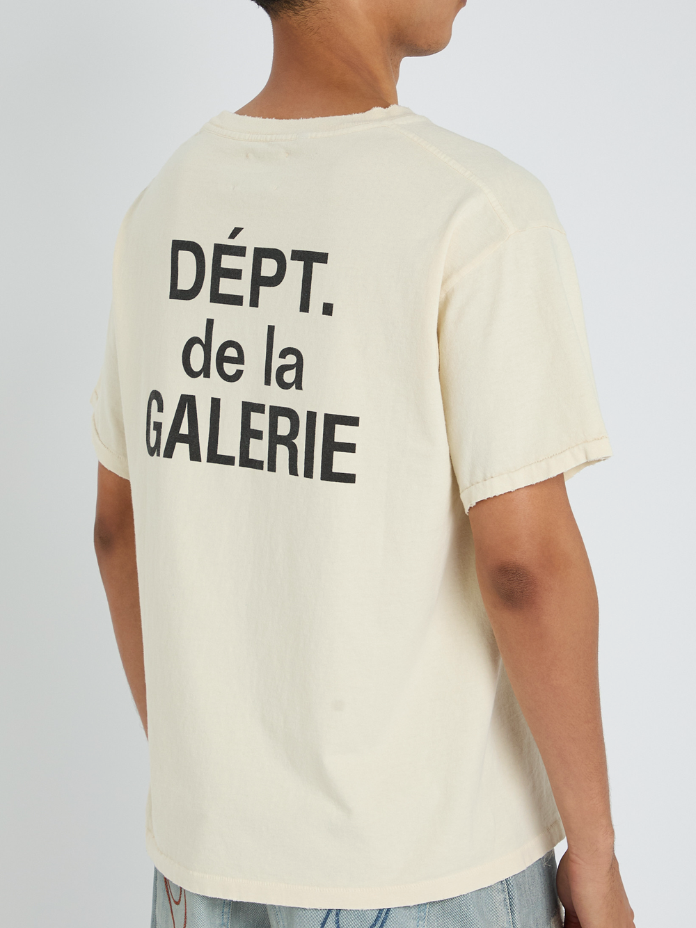 Gallery Dept Metropolitan Logo T-Shirt in Cream