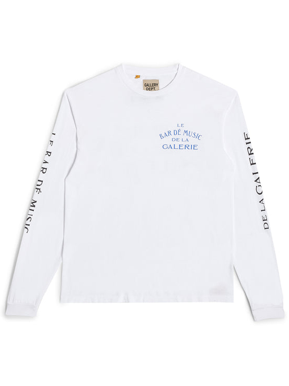 Gallery Dept Le Bar Long Sleeve T-Shirt in White