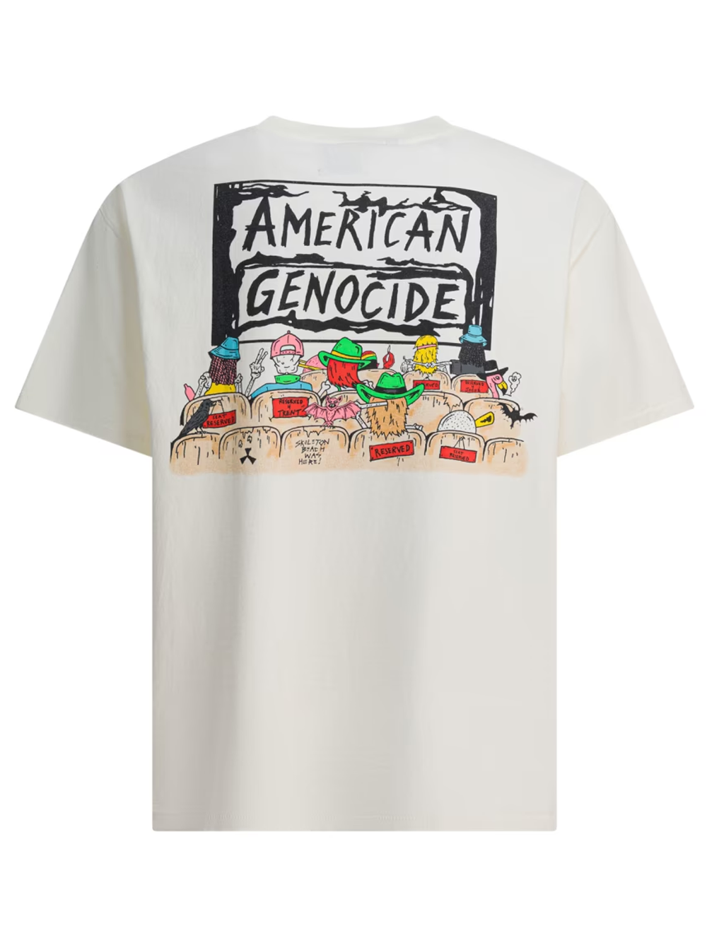 Gallery Dept Skeleton Beach Theatre T-Shirt in White