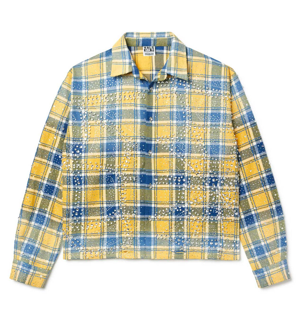 Vale Forever Lemonade Flannel Yellow