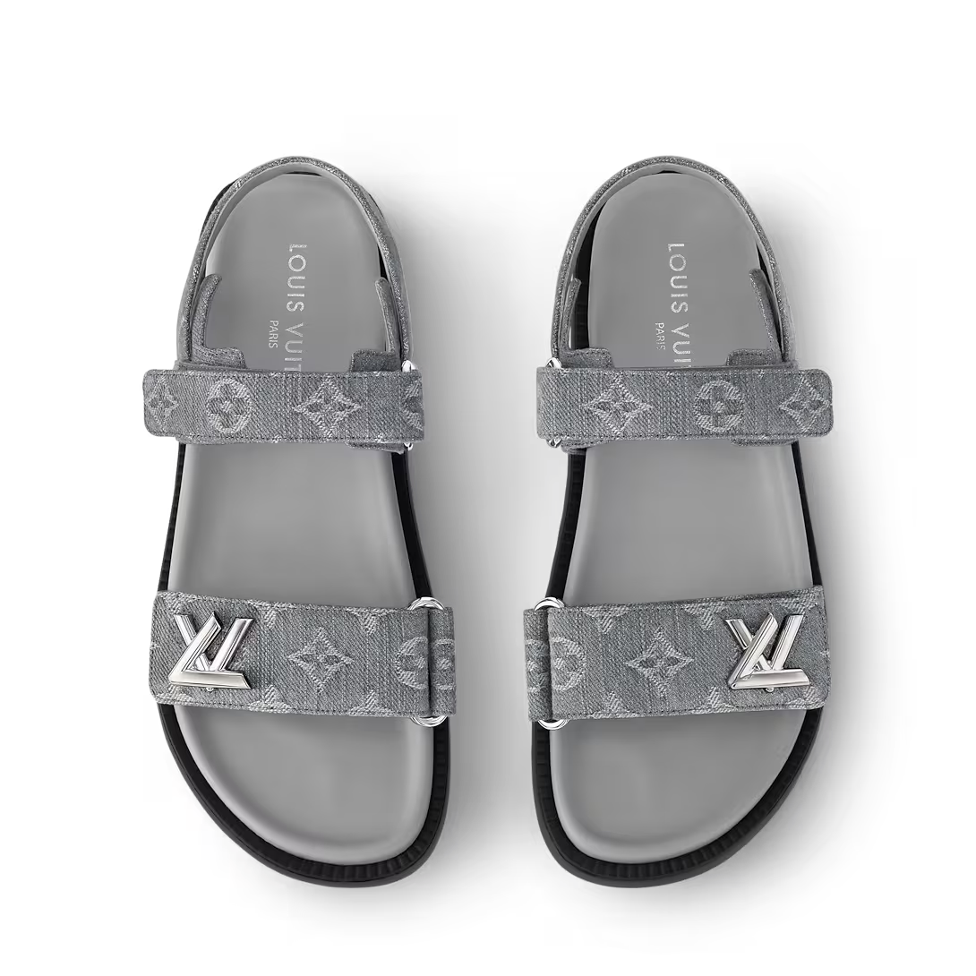 LV Sunset Flat Comfort Sandal ‘Gray’