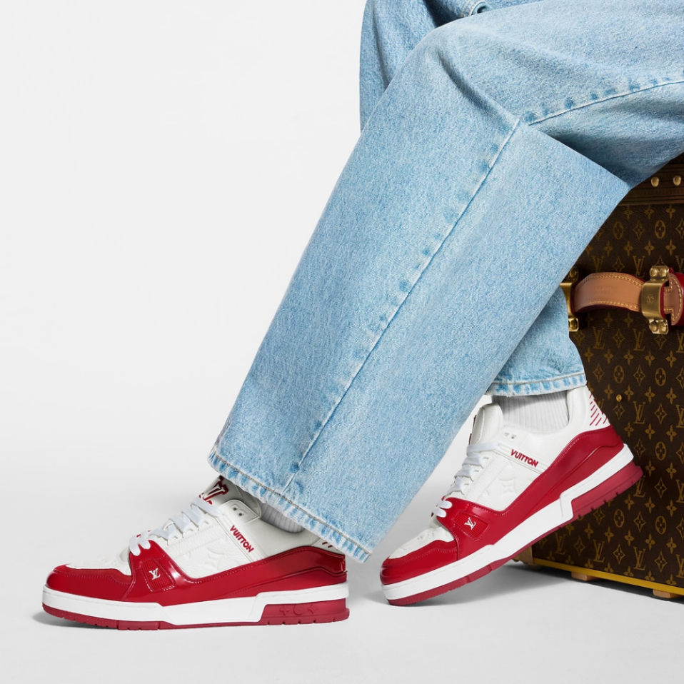 Louis Vuitton LV Trainer Sneaker ‘Red Crystals’