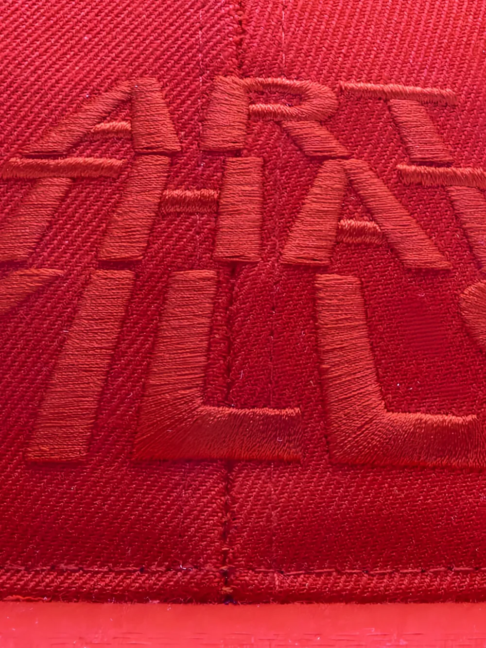 Gallery Dept ATK G Patch Fitted Cap in Red