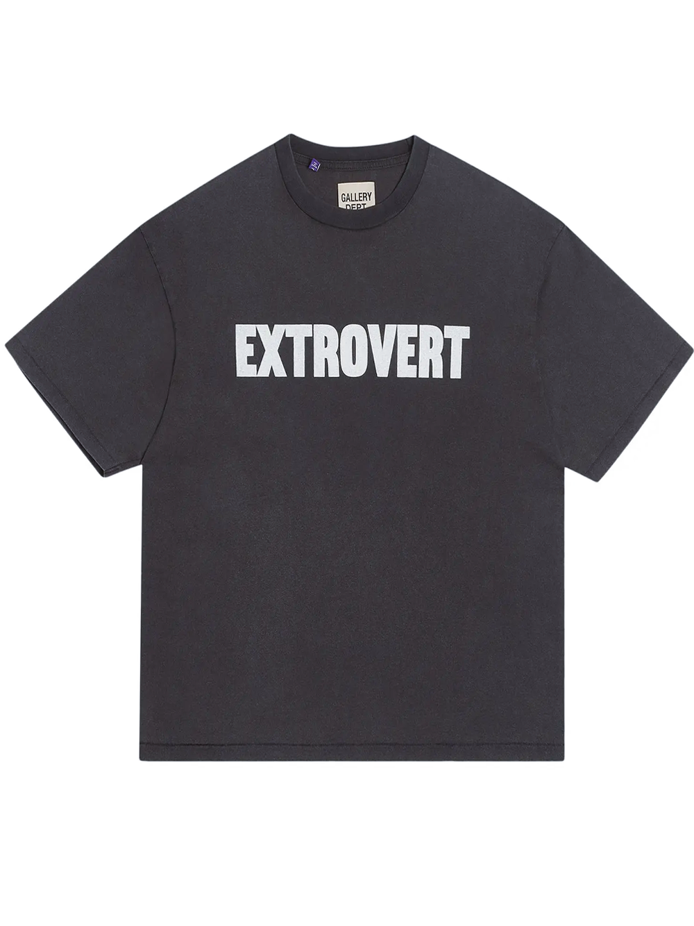 Gallery Dept Introvert/Extrovert Reversible T-Shirt in Black